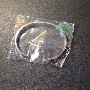 Free add-on! "You're awesome" narrow cuff bracelet, silver tone